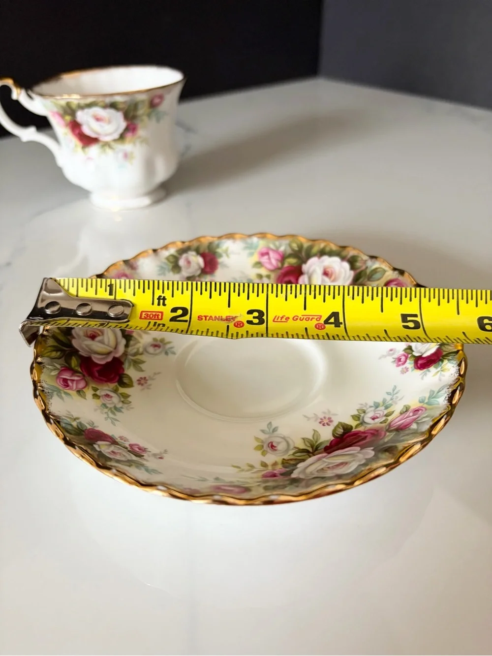 Celebration Cup & Saucer by Royal Albert